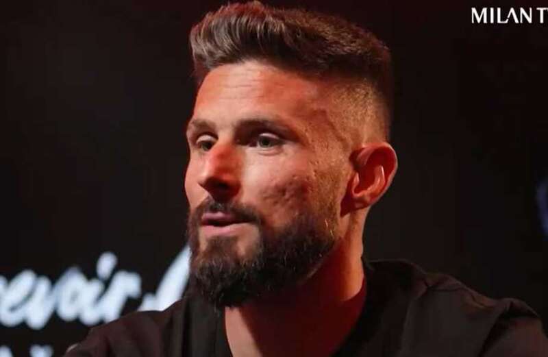 Giroud sent a powerful message to the AC Milan fans