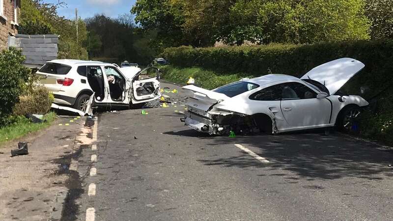 A driver died after suffering a medical episode at the wheel (Image: SUSSEX NEWS AND PICTURES)