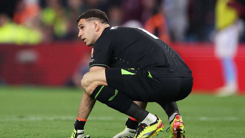 Emiliano Martinez made a dreadful error for Aston Villa against Liverpool (Image: Getty Images)