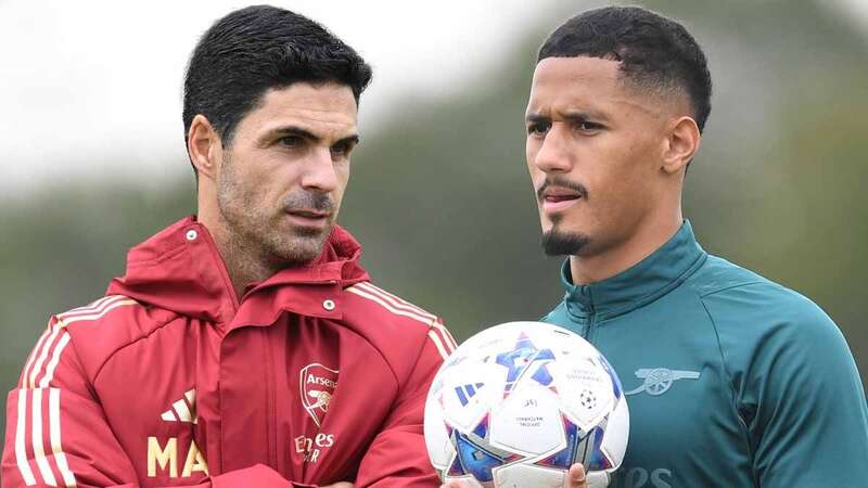 Mikel Arteta has seen William Saliba dismissed from contention of being the Premier League