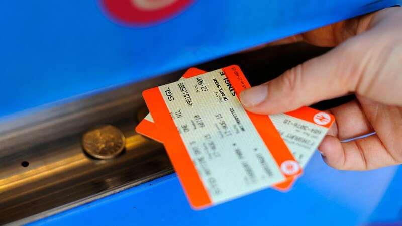 A woman was left furious after allegedly being fined on a train (Image: PA)