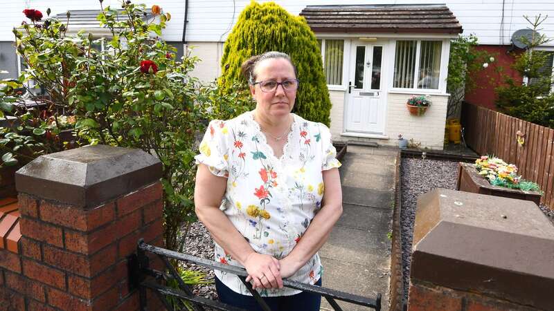 Anna Martin outside her family home (Image: Andrew Teebay/Liverpool Echo)