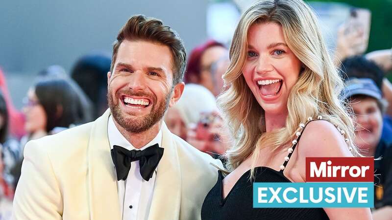 Joel Dommett with his wife Hannah Cooper (Image: WireImage)