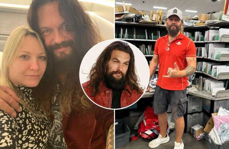 My Postie husband gets mobbed by fans who thinks he's Jason Momoa