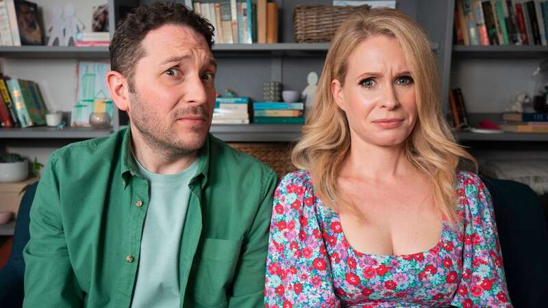 Lucy Beaumont and Jon Richardson set for awkward reunion after marriage split (Image: UKTV)