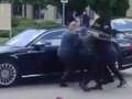 Moment Slovakia's prime minister hustled into car after 'assassination' horror