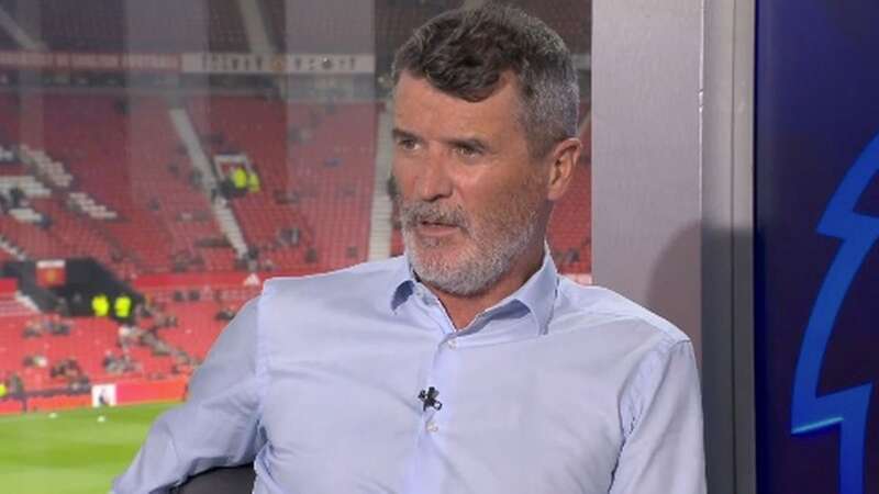 Roy Keane looks on (Image: The FA via Getty Images)