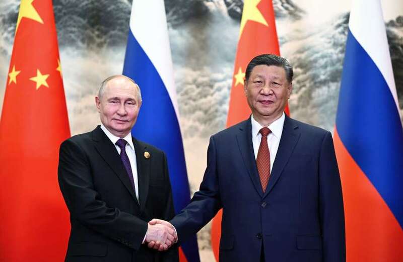 Putin has clung to China as an ally after being stung by hundreds of sanctions from the West over his illegal war