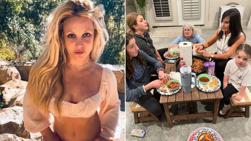 Britney Spears admits wanting a catch up with her beautiful relatives (Image: Instagram)