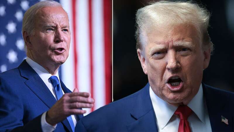 Donald Trump has welcomed the prospect of a debate with Joe Biden (Image: POOL/AFP via Getty Images)