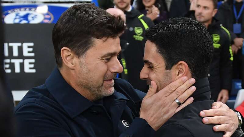 Mikel Arteta has opened up about his relationship with Mauricio Pochettino (Image: Arsenal FC via Getty Images)