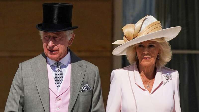 Queen Camilla, pictured with King Charles on the weekend, gave an update on her husband