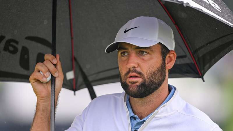 Scottie Scheffler turned in a strong performance in the second round of the PGA Championship (Image: Ross Kinnaird/Getty Images)