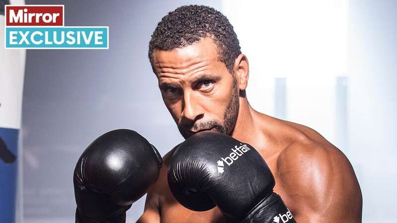 Rio Ferdinand attempted to become a boxer between 2017 and 2018 (Image: Betfair)