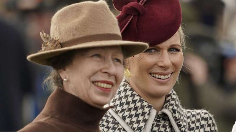 Zara Tindall with her mother Anne, Princess Royal (Image: Roland Leon/Daily Mirror)