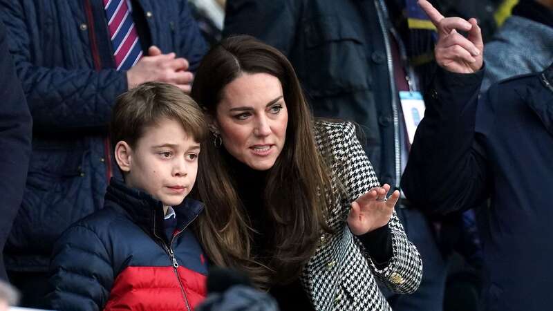 Princess Kate and George (Image: PA)