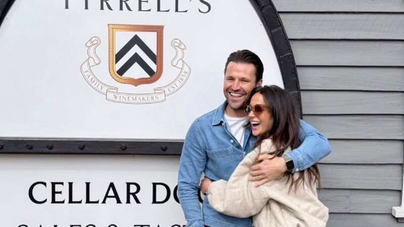 Michelle and Mark have been spending some quality time together Down Under (Image: Instagram)