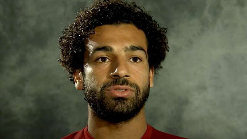 Mohamed Salah speaking on Sky Sports