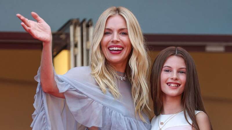 Sienna Miller attended the Cannes Film Festival with her lookalike daughter Marlowe, the oldest of her two children (Image: Mike Marsland/WireImage)