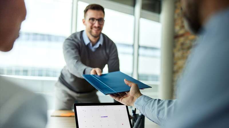 The man failed his job interview within two minutes (stock photo) (Image: Getty Images)