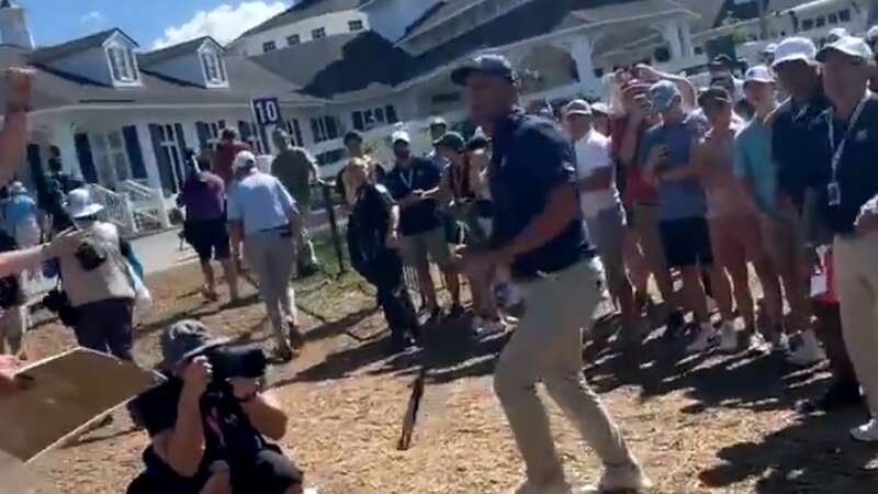 Bryson DeChambeau was not happy with one fans at Valhalla this past weekend