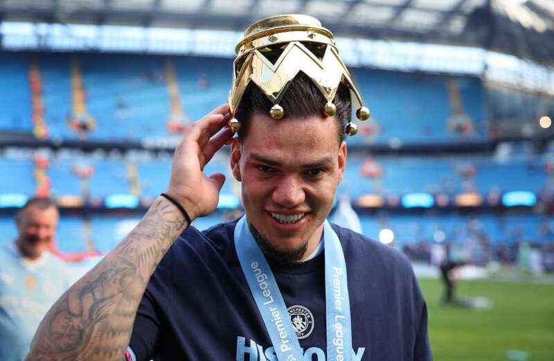 Goalie may have dropped bizarre hint at uncertain future on same day City lifted title