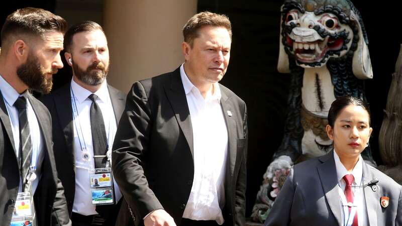 Elon Musk attends the 10th World Water Forum in Nusa Dua, Bali, Indonesia this week (Image: Copyright 2024 The Associated Press. All rights reserved.)