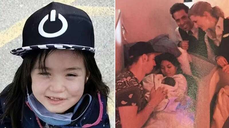 Chloe Guan-Branch made headlines when she was born on a flight to Japan in 2015, she was found dead in 2020 with shocking injuries (Image: Ontario Superior Court)