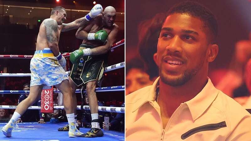 Anthony Joshua felt there was "clear winner" of Tyson Fury vs Oleksandr Usyk