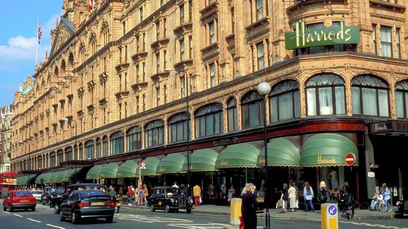 Harrods is a luxury department store in Knightsbridge, London (Image: Getty Images/VisitBritain RM)