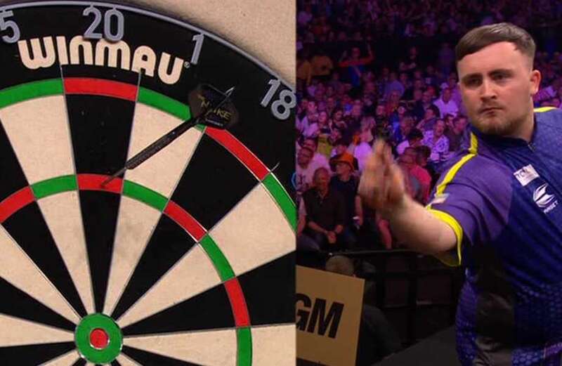 One player hit a stunning nine-darter in the final