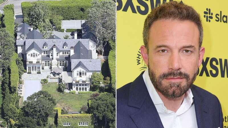 Ben Affleck relocated to a gorgeous new mansion (Image: Juliano/X17online.com)