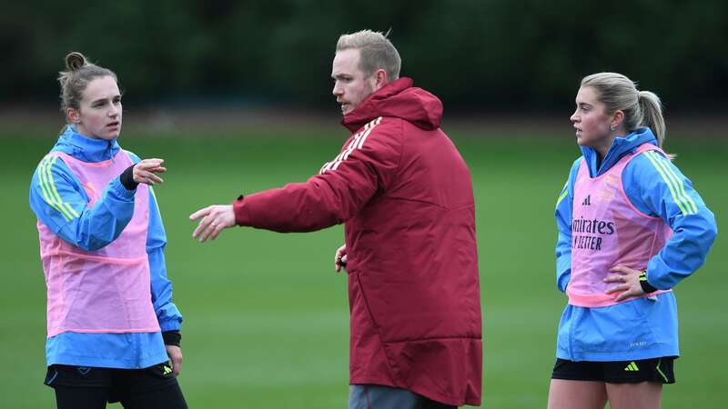 Arsenal Head Coach Jonas Eidevall and Vivianne Miedema were reportedly not on great terms while working together (Image: Photo by David Price/Arsenal FC via Getty Images)