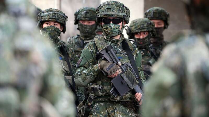 Taiwan is bracing for more Chinese military exercises (Image: Bloomberg via Getty Images)