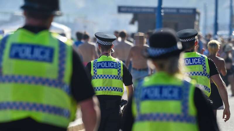 Police at Bournemouth beach (stock image) (Image: Getty Images)