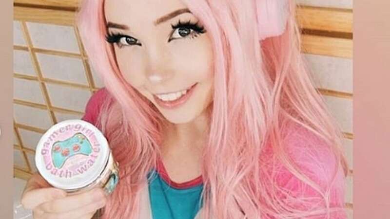 Belle Delphine has finally been paid for selling her bathwater (Image: Instagram)