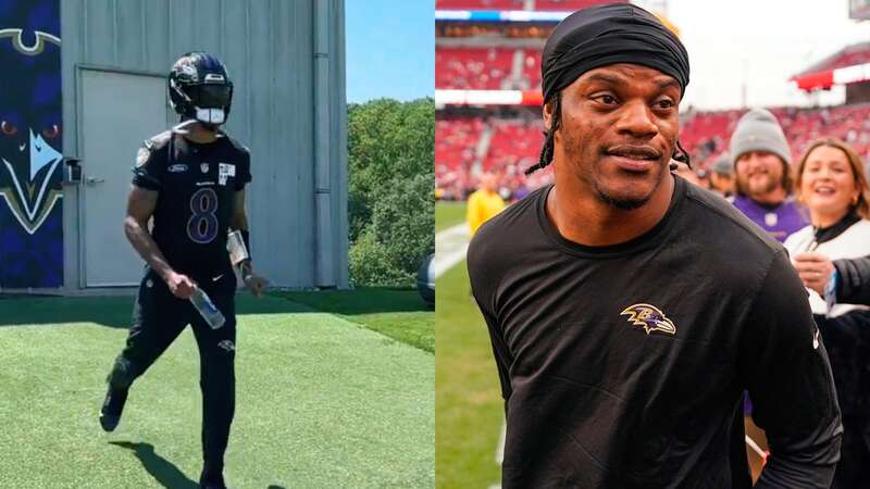 Lamar Jackson has dropped weight since winning NFL MVP last season. (Image: 2024 Getty Images / @Ravens)