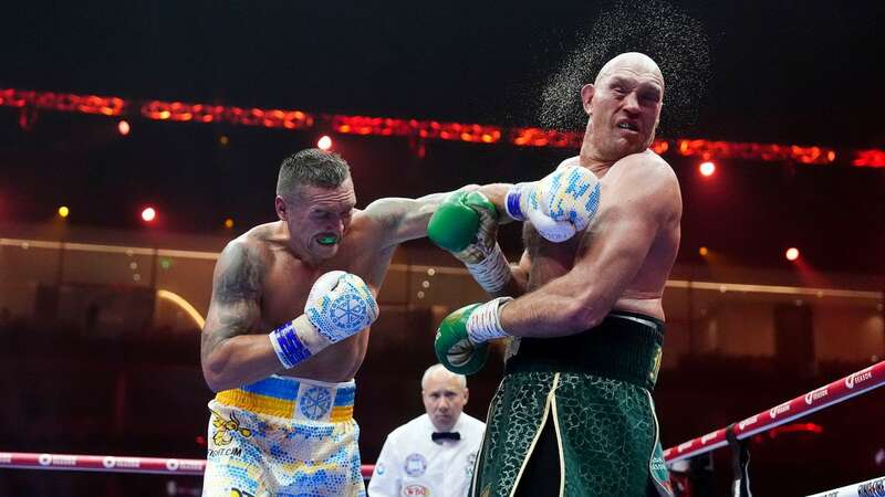 Oleksandr Usyk beat Tyson Fury last weekend (Image: PA)