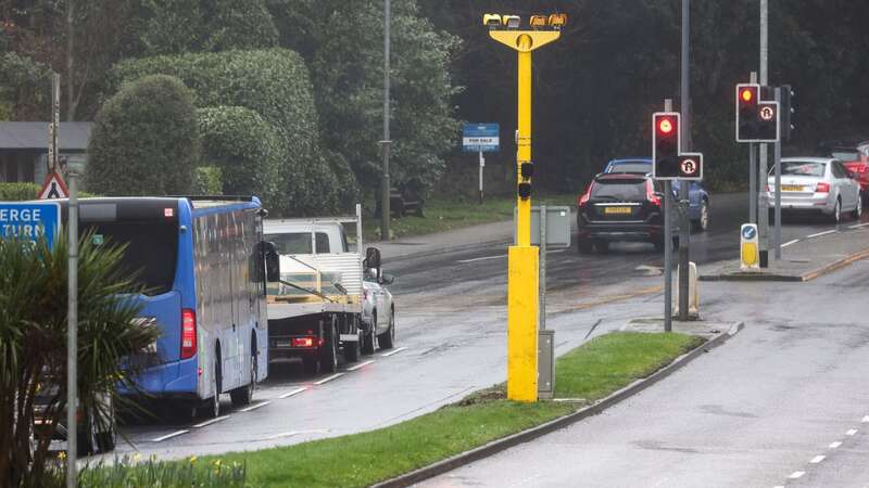 This camera in Truro, Cornwall, has caught nearly 600 drivers jumping red lights (Image: Greg Martin / Cornwall Live)