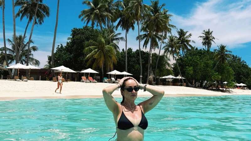 Kara Wilbur, 23, spent less than £500 on food, activities and accommodation in the Maldives (Image: @okay.kara.travels / SWNS)