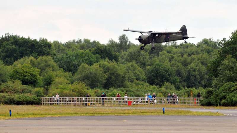 The pilot departed from Blackbushe Airport late on April 1, 2022 (Image: Surrey Advertiser)