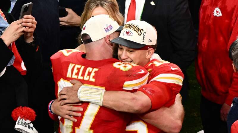 Kansas City Chiefs quarterback Patrick Mahomes has opened up on the role he played in Travis Kelce and Taylor Swift getting together (Image: Getty Images)