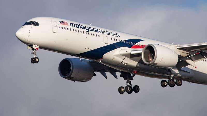 A Malaysia Airlines Airbus A350-900 aircraft similar to the plane which vanished (Image: NurPhoto via Getty Images)