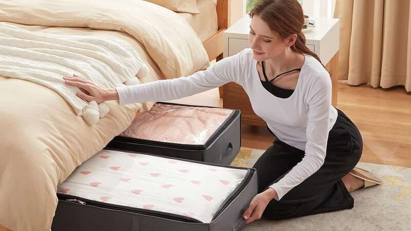 These handy accessories will help you organise your bedroom (Image: Amazon)