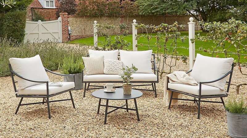 Save £100 on Dunelm’s ‘comfortable’ 5-star rated four-piece garden furniture set