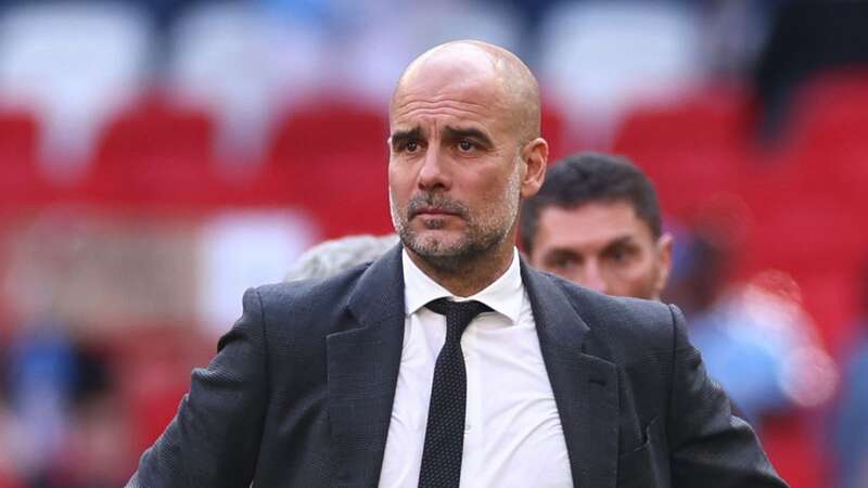 Manchester City boss Pep Guardiola (Image: Marc Atkins/Getty Images)