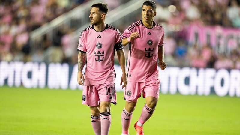 Lionel Messi and Luis Suarez were back in Florida (Image: Getty Images)