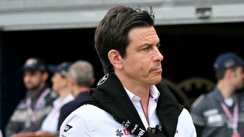 Mercedes boss Toto Wolff in the Monaco Grand Prix pit lane (Image: AFP via Getty Images)