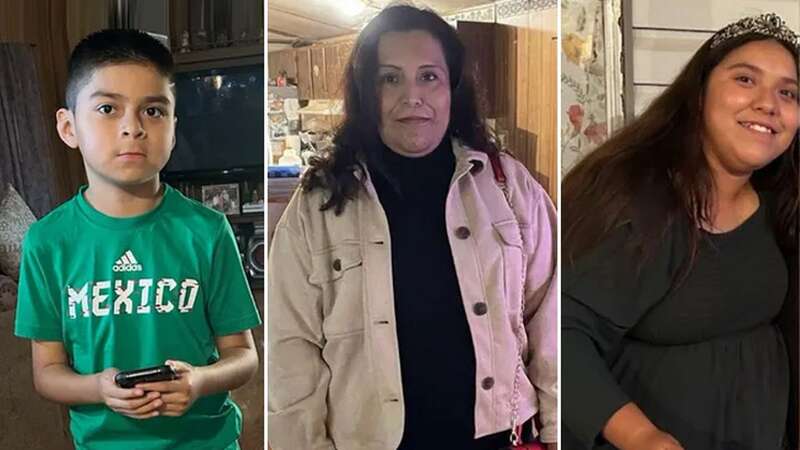 Laura Esparza, their children 15-year-old Miranda and 9-year-old Marco, were all killed by the tornado (Image: gofundme.com)