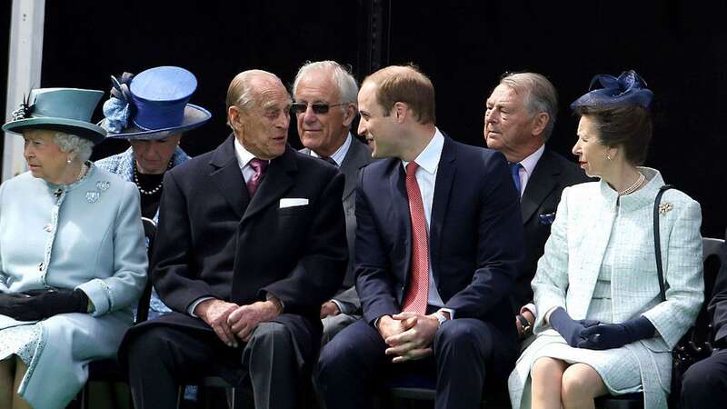 Prince William stifled his laughter at Philip